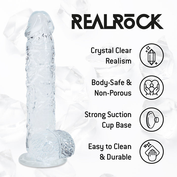 RealRock Realistische Dildo Met Ballen 12,7 cm