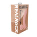 RealRock Realistische Vibrator Dual Density Rechargeable Liquid Silicone Vibrator Curved With Weighted Balls 7 / 18 Cm Flesh