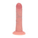 RealRock Realistische Vibrator Dual Density Silicone Curved Realistic Vibrating Dildo With Suction Cup 6 / 15,5 Cm Flesh