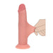 RealRock Sliding Skin Dual Density Dildo 17 cm