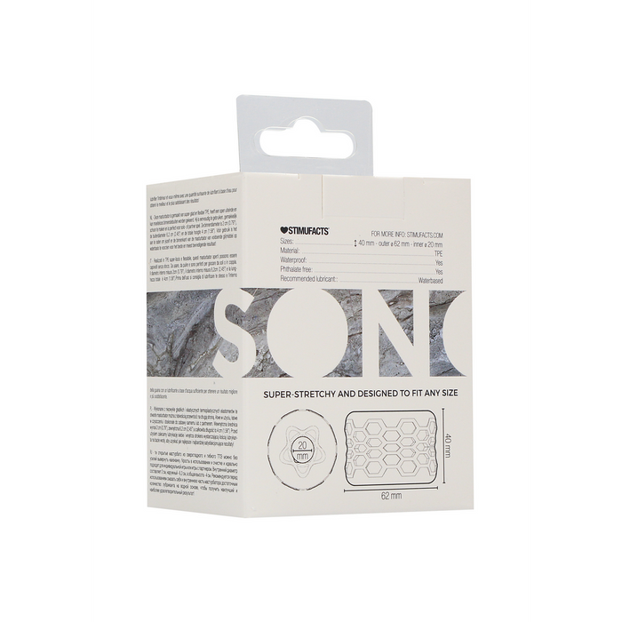 Sono Omkeerbare Zachte Masturbator & Bumper