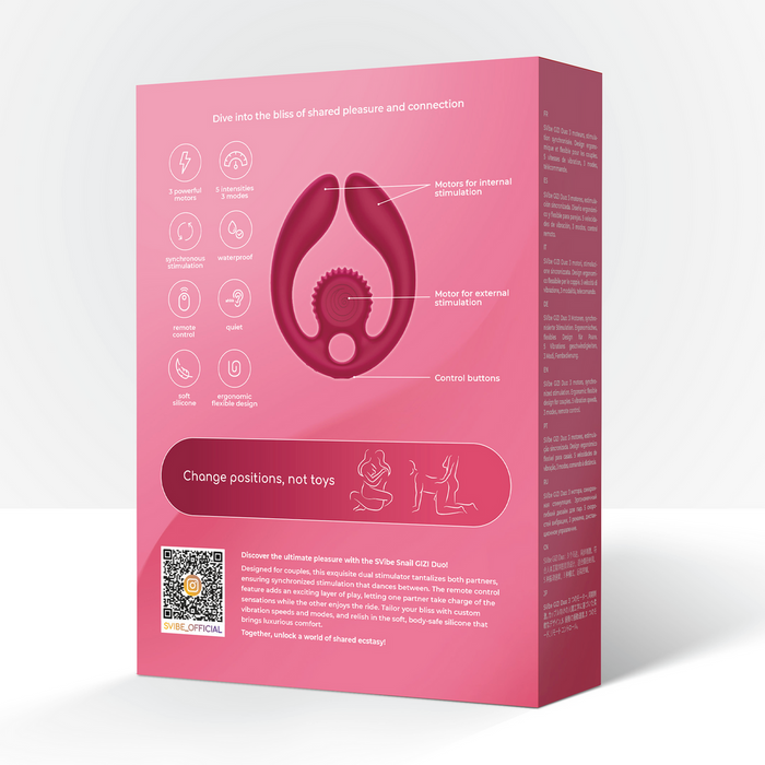 SVibe Gizi Duo Snail Dual Couples Stimulator