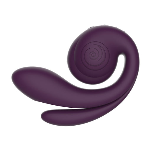 SVibe Snail Gizi Pro Drievoudige Vibrator Voor Clitoris, G-Spot & Anaal