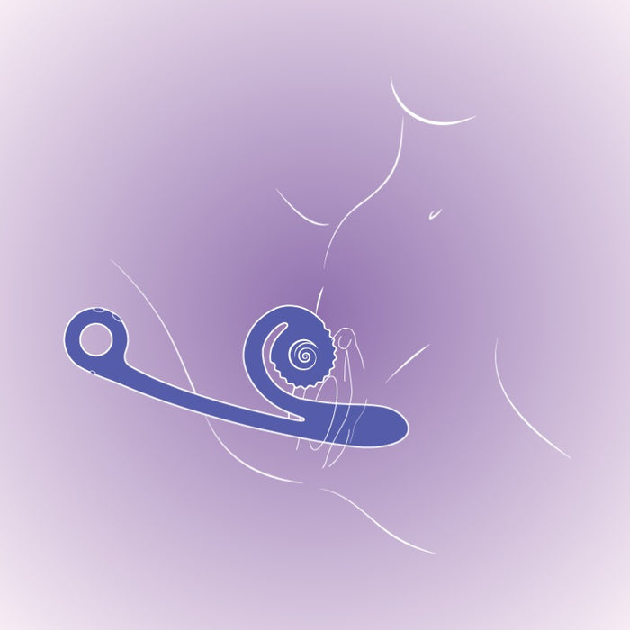 SVibe Curve Snail Dual Stimulator