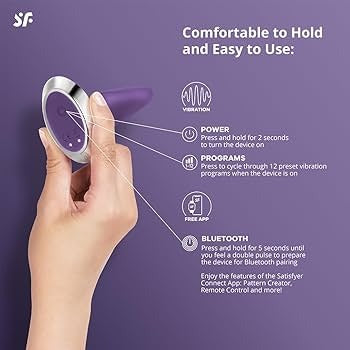 Satisfyer Plug-ilicious 1 Vibrerende Buttplug Met App 13 cm