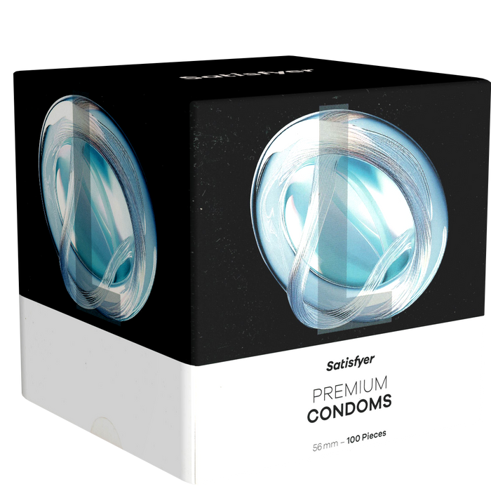 Satisfyer Premium Condooms Maat L (57mm) 100 Stuks