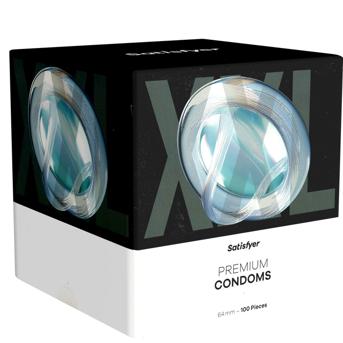 Satisfyer Premium Condooms Maat XXL (64mm) 100 Stuks