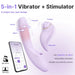 Svakom Duoglow Stotende Vibrator Met App 19 cm