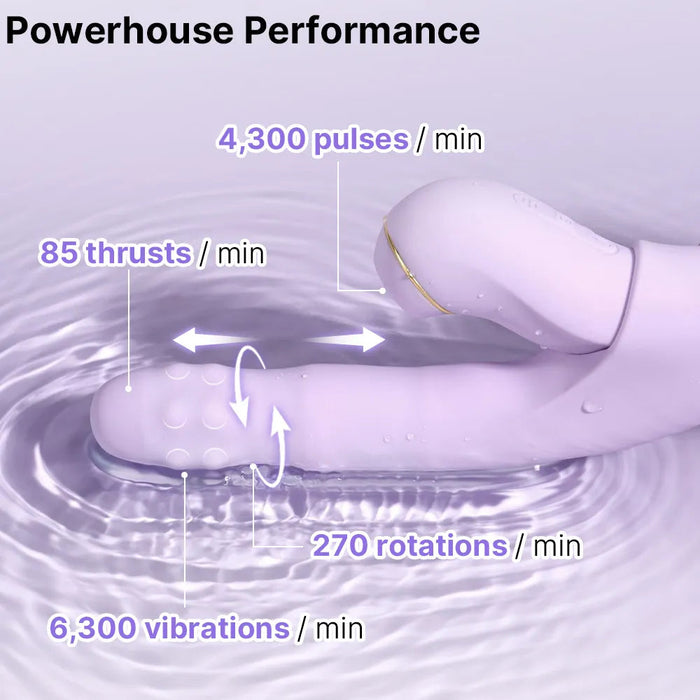 Svakom Duoglow Stotende Vibrator Met App 19 cm