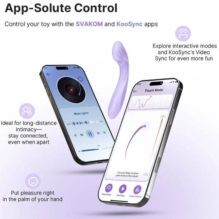 Svakom Margot G-Spot Vibrator Met App 21 cm