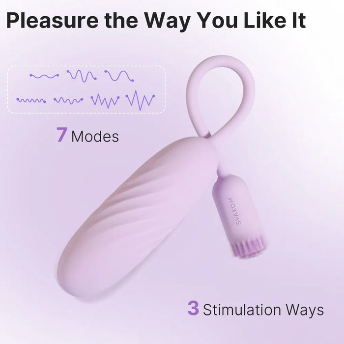 Svakom Plume Flexibele Brush Vibrator Met App