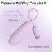 Svakom Plume Flexibele Brush Vibrator Met App