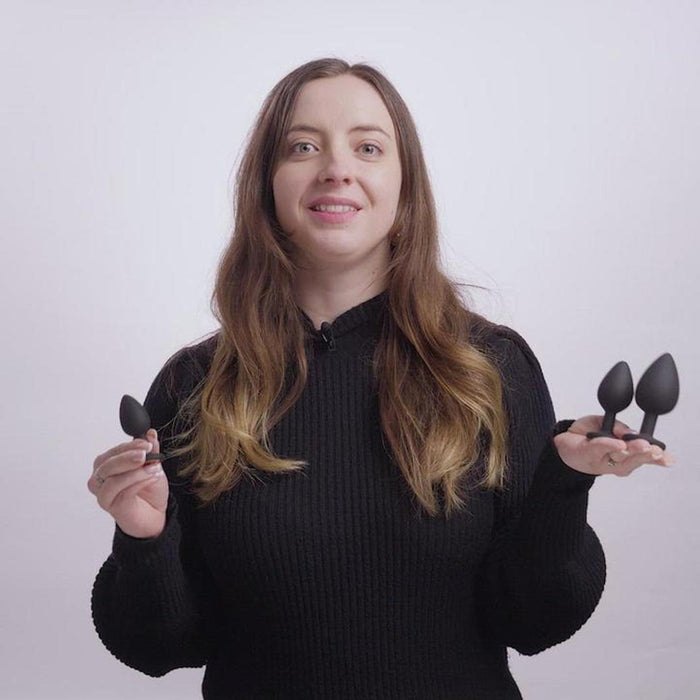 Teazers Buttplug Set Zwart