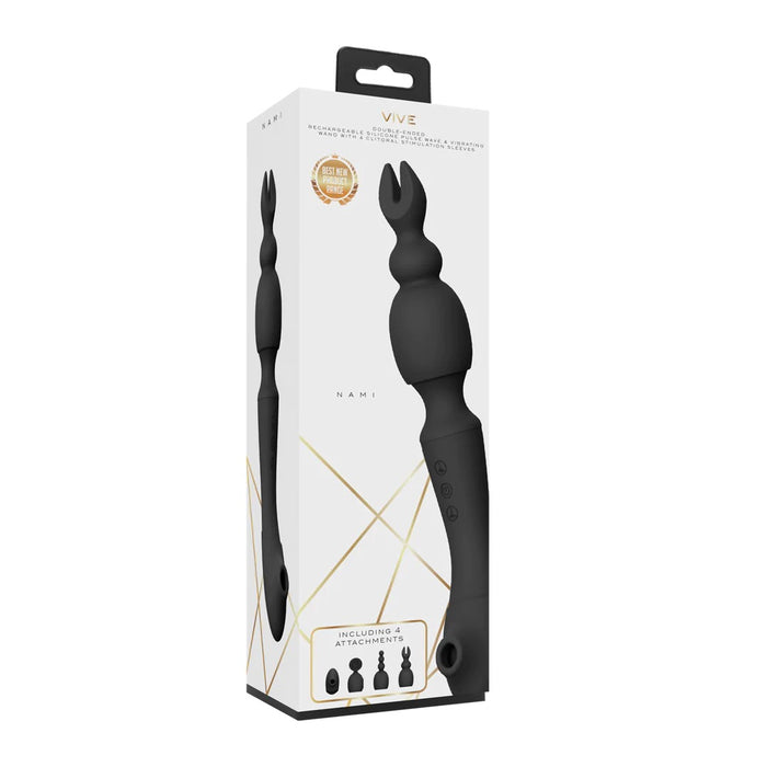 Vive Nami Dubbelzijdige Wand Vibrator 22 cm