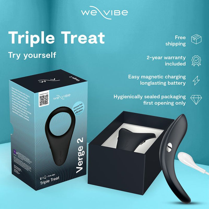 We-Vibe Verge 2 Vibrerende Perineumstimulator Met App