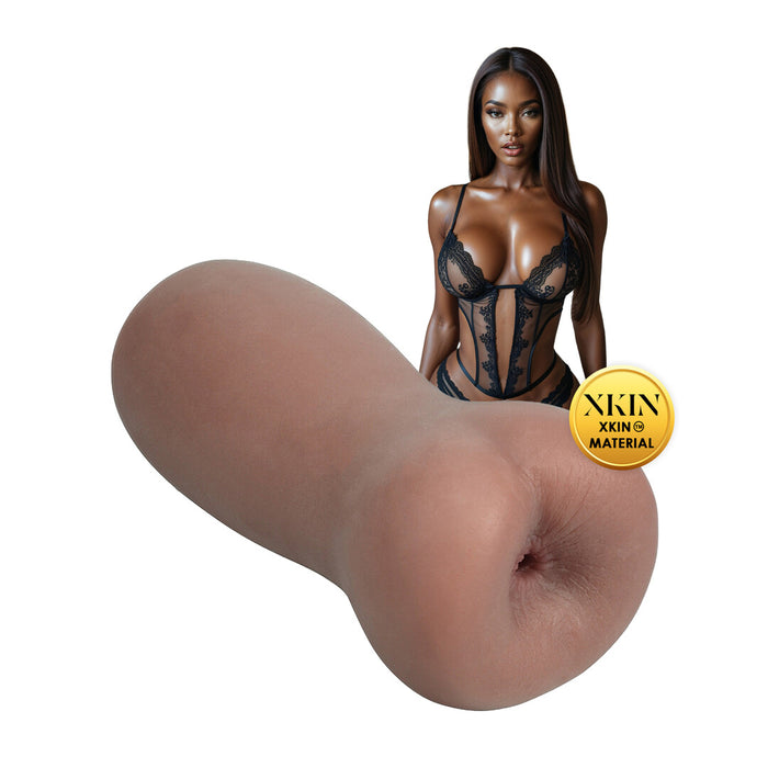 Xkin Secret Affairs Mistress Eternal Asha Tpe Medium Masturbator 278g Brown