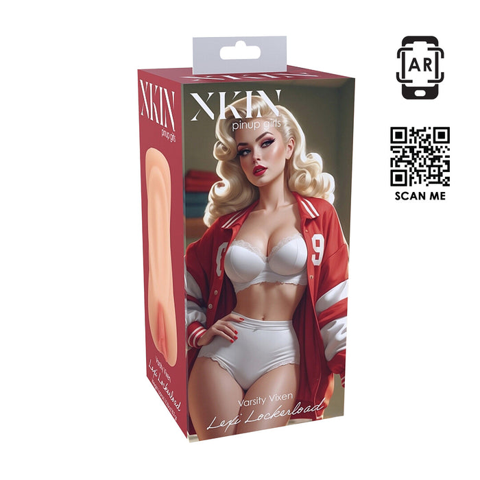 Xkin Pinup Dolls Varsity Vixen Lexi Lockerload Tpe Large Masturbator 307g Flesh