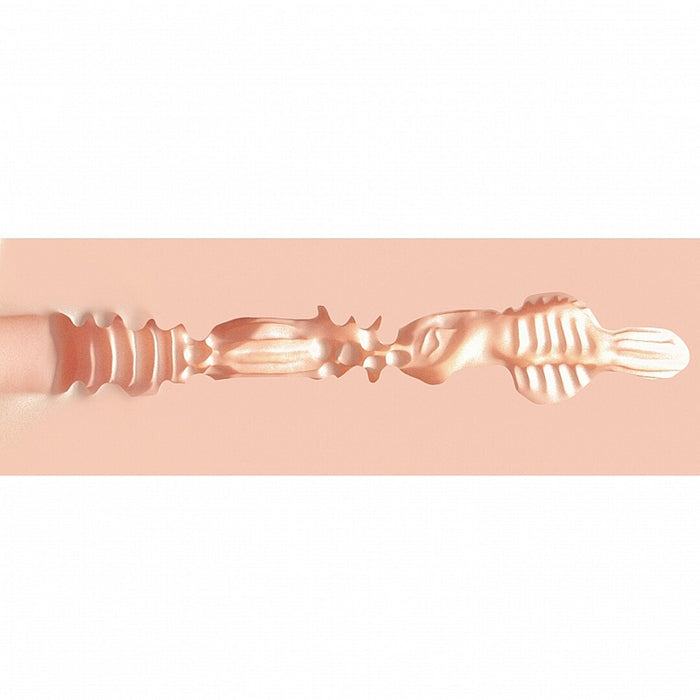 Xkin Raw Slitline Tpe Large Masturbator 415g Flesh