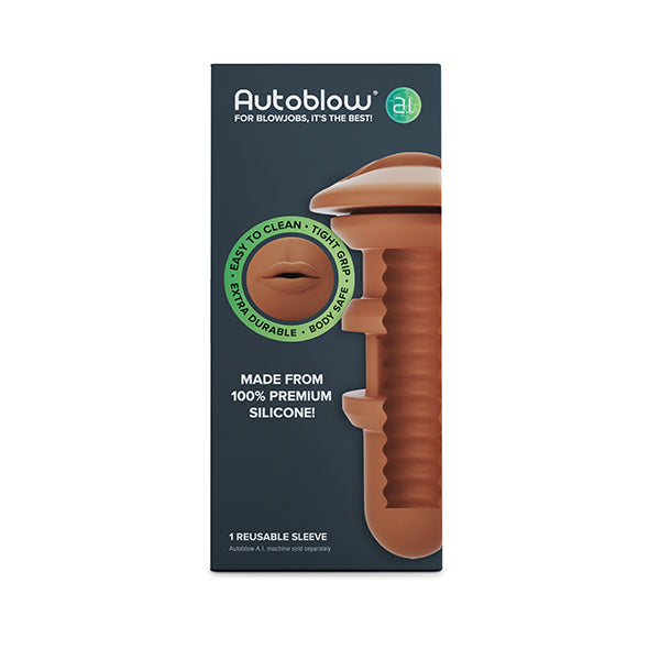 Autoblow A.I. Silicone Sleeve Bruin