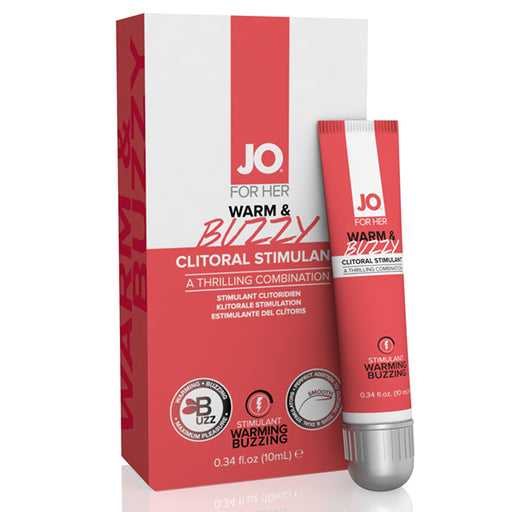 System JO For Her Stimulerende Clitoris Gel Verwarmend & Buzzy Original