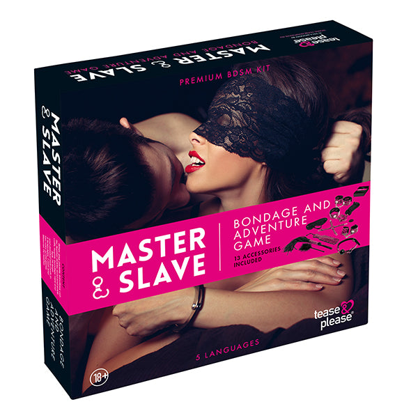 Tease & Please Master & Slave Bondage Spel Magenta NL/FR
