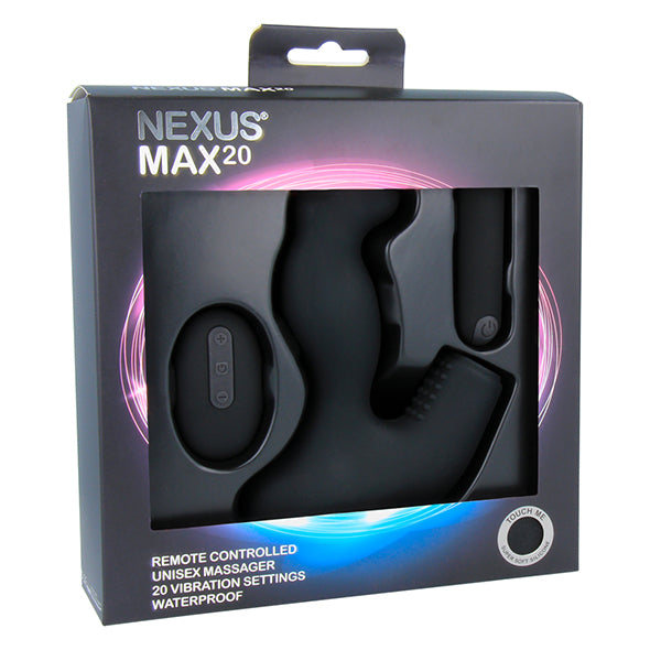 Nexus Max 20 Waterproof Remote Control Unisex Massager