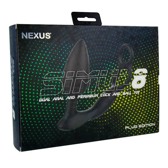 Nexus Simul8 Vibrerende Buttplug Met Balring
