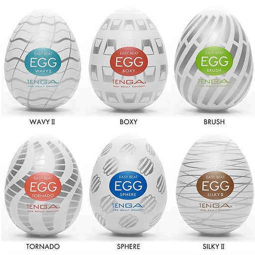 Tenga Egg Style Mix 6 Stuks