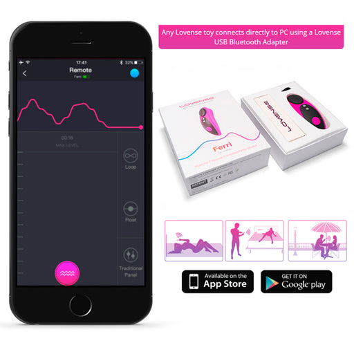 Lovense Ferri Panty Vibrator met App