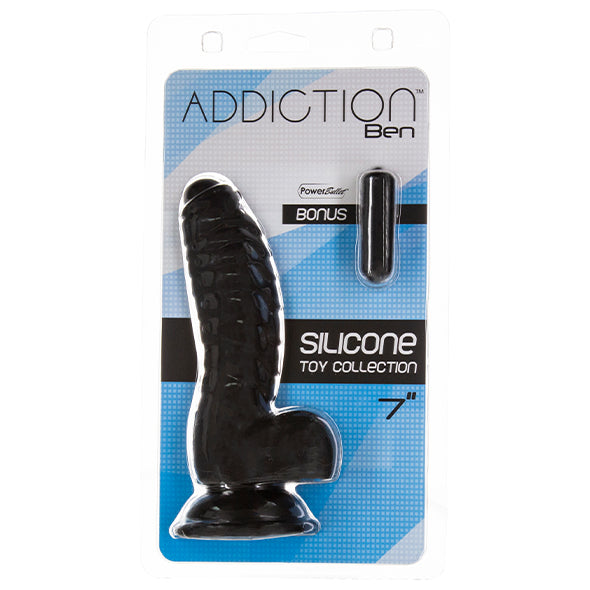 Addiction Ben Dildo Zwart 18 cm