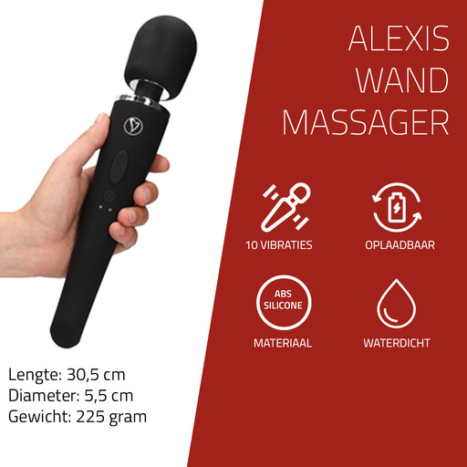 Erovibes Alexis Magic Wand Massager 30 cm