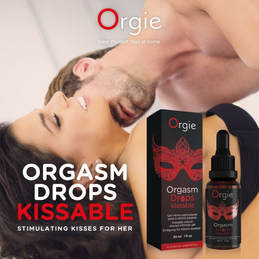 Orgie Orgasm Drops Kissable Clitoral Arousal 30 ml