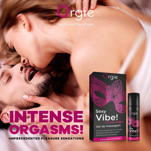 Orgie Sexy Vibe! Intense Orgasm Intieme Gel Voor Koppels 15 ml