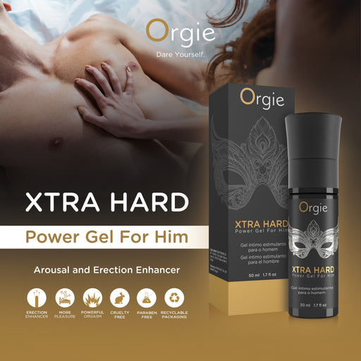 Orgie Xtra Hard Power Gel Voor Hem 30 ml
