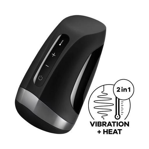 Satisfyer Men Masturbator Heat Vibration