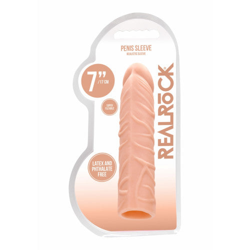 RealRock Penis Sleeve Recht 17,8 cm